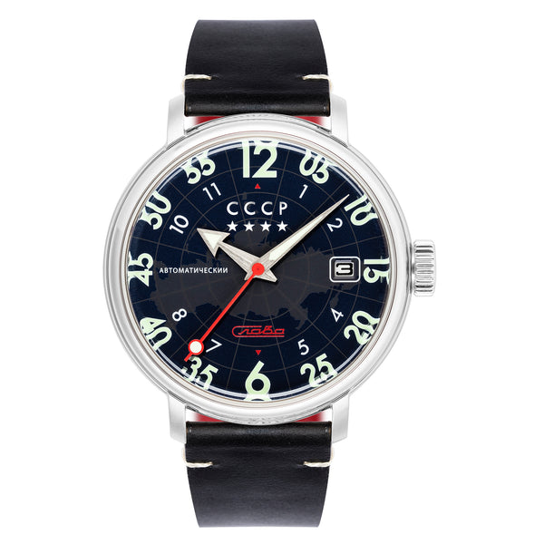 CCCP Heroes Tolstoy Green Men's Automatic Watch CP-7075-02